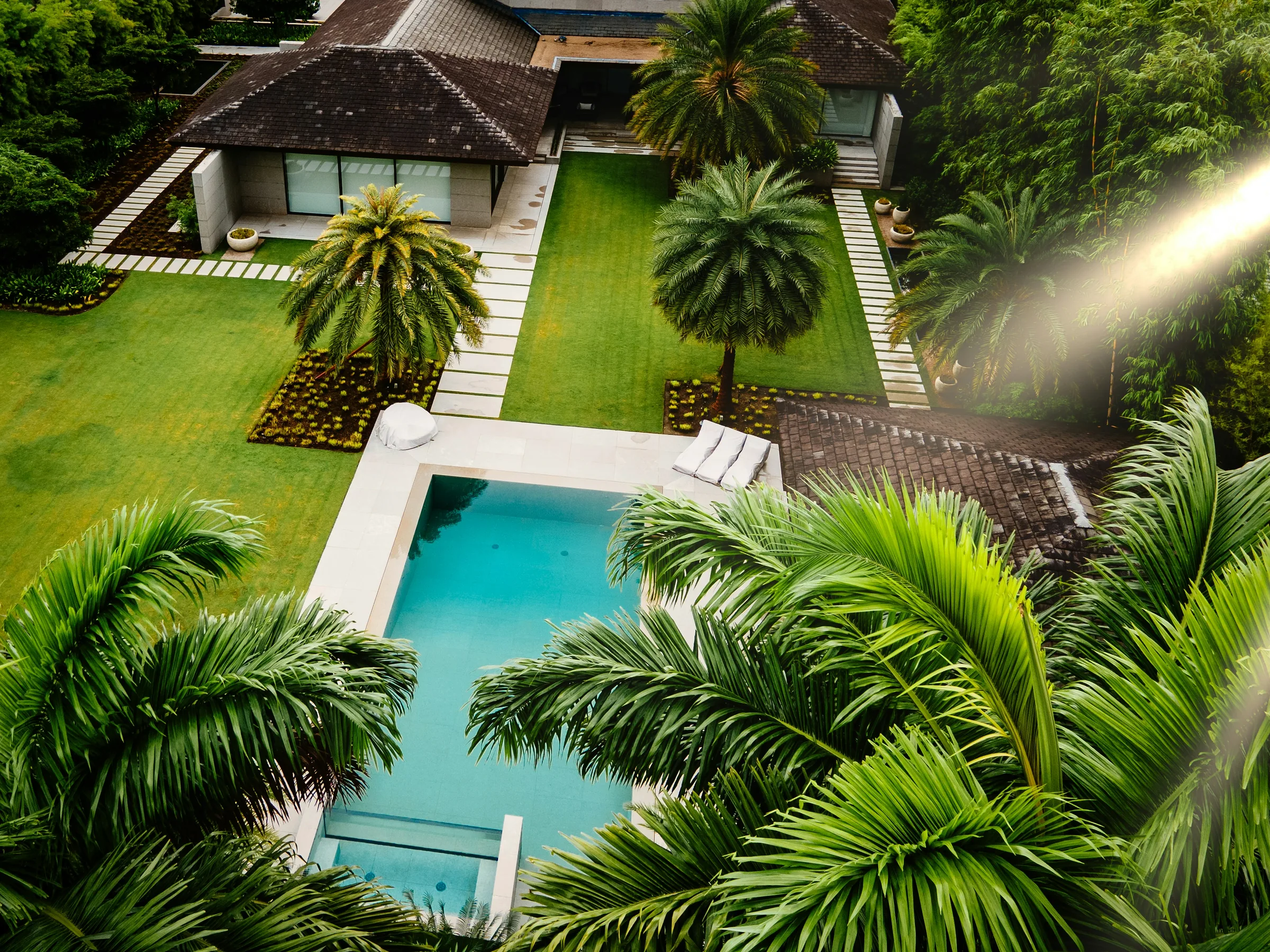 Custom-Built Tropical Residence